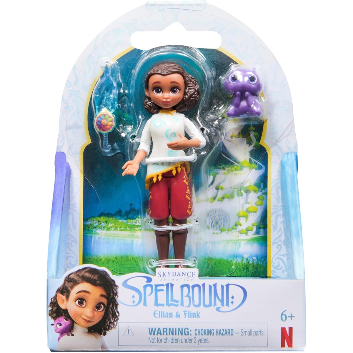 سبلباوند مجموعة فيجرز الأميرة إليان وفلينك القابلة للتجميع للبنات، 5-7 سنوات