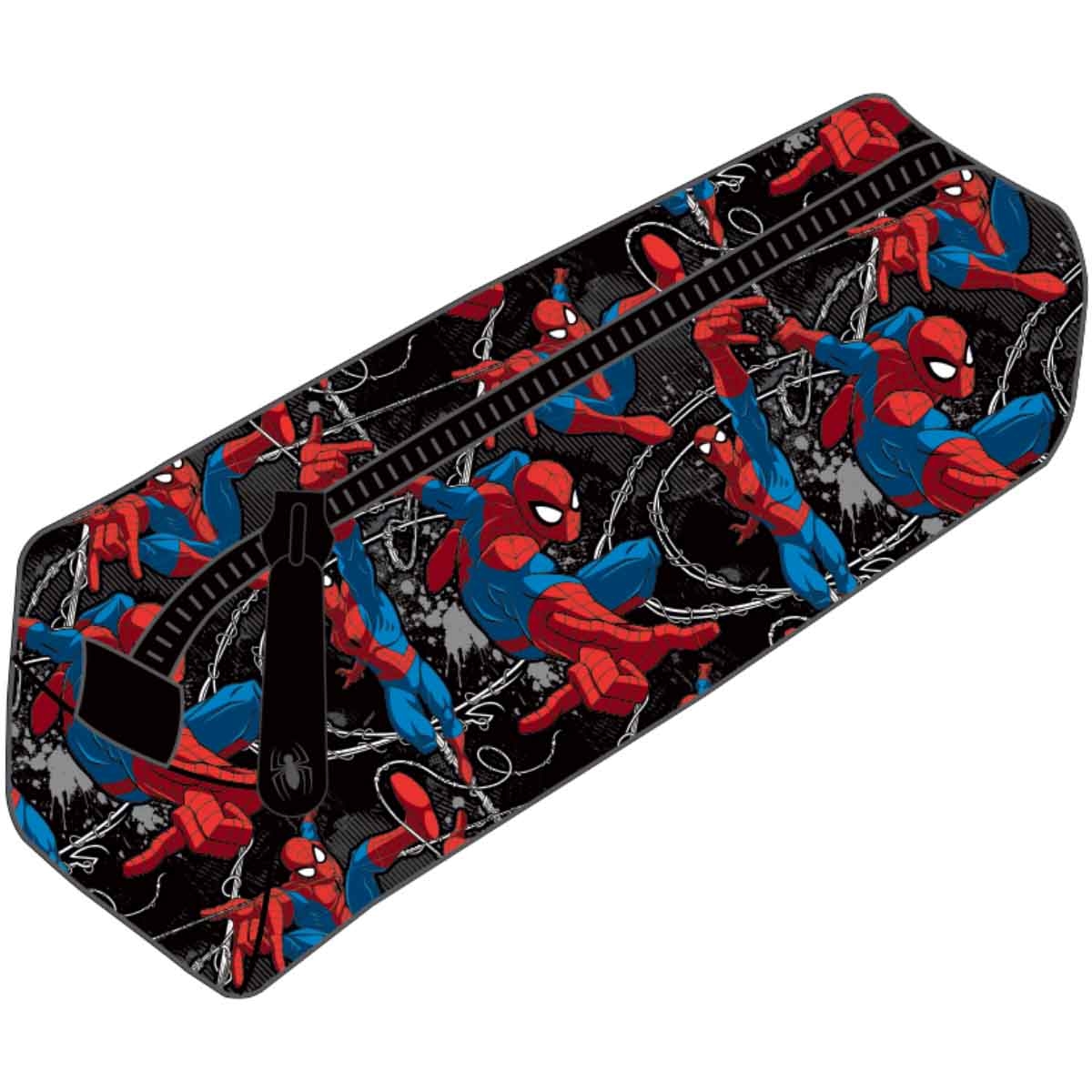 سبايدر مان مجموعة حقيبة ظهر مارفل 4 في 1 مع حقيبة غداء وزجاجة ومقلمة