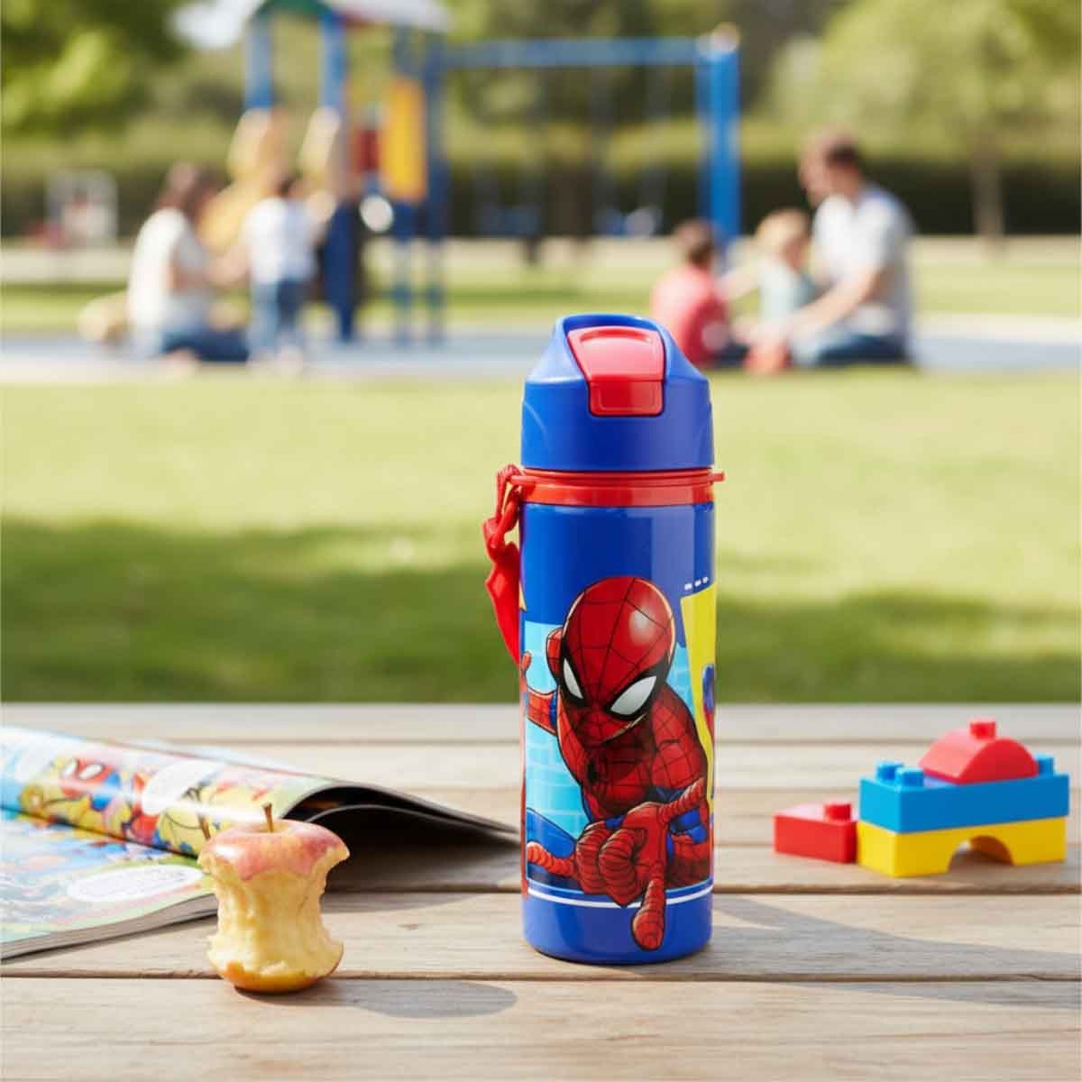 سبايدر مان زجاجة ماء ستانلس ستيل مارفل سعة 600 مل