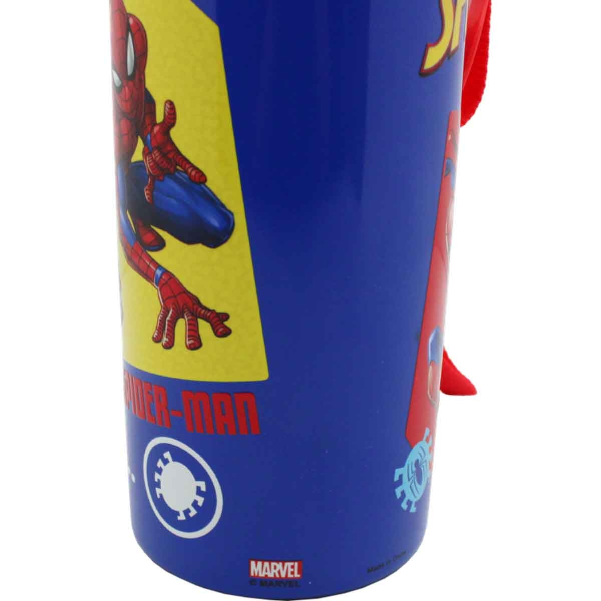 سبايدر مان زجاجة ماء ستانلس ستيل مارفل سعة 600 مل