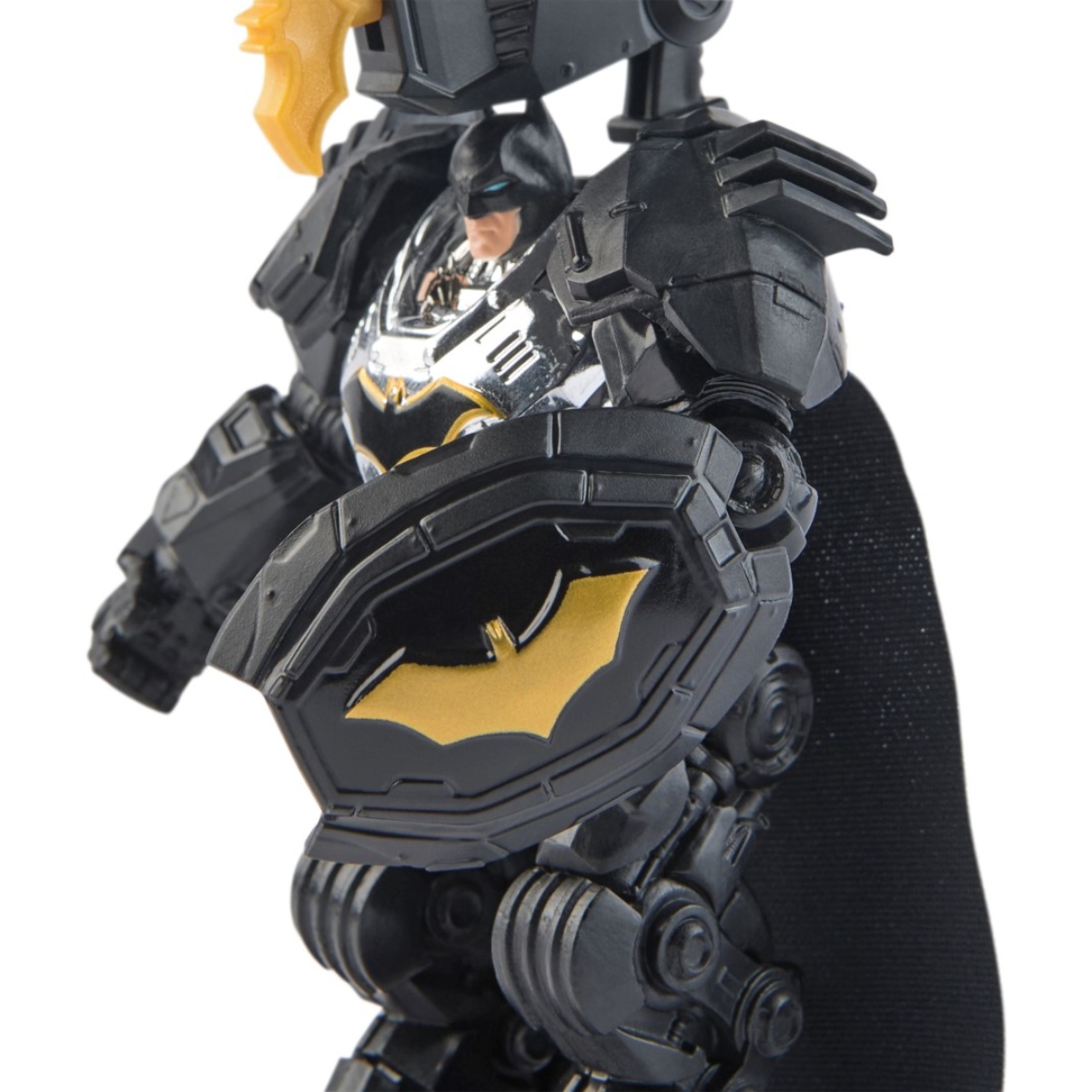 سبين ماستر مجموعة لعب مجسم حركة باتمان ميتال فورس 4.3 إنش للجنسين، 5-7 سنوات
