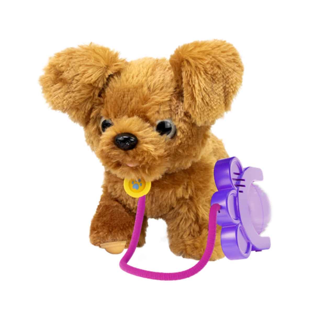 سبرنت دمية محشوة جرو غولدن دودل مع حبل سحب للأطفال من عمر 0-2 سنة