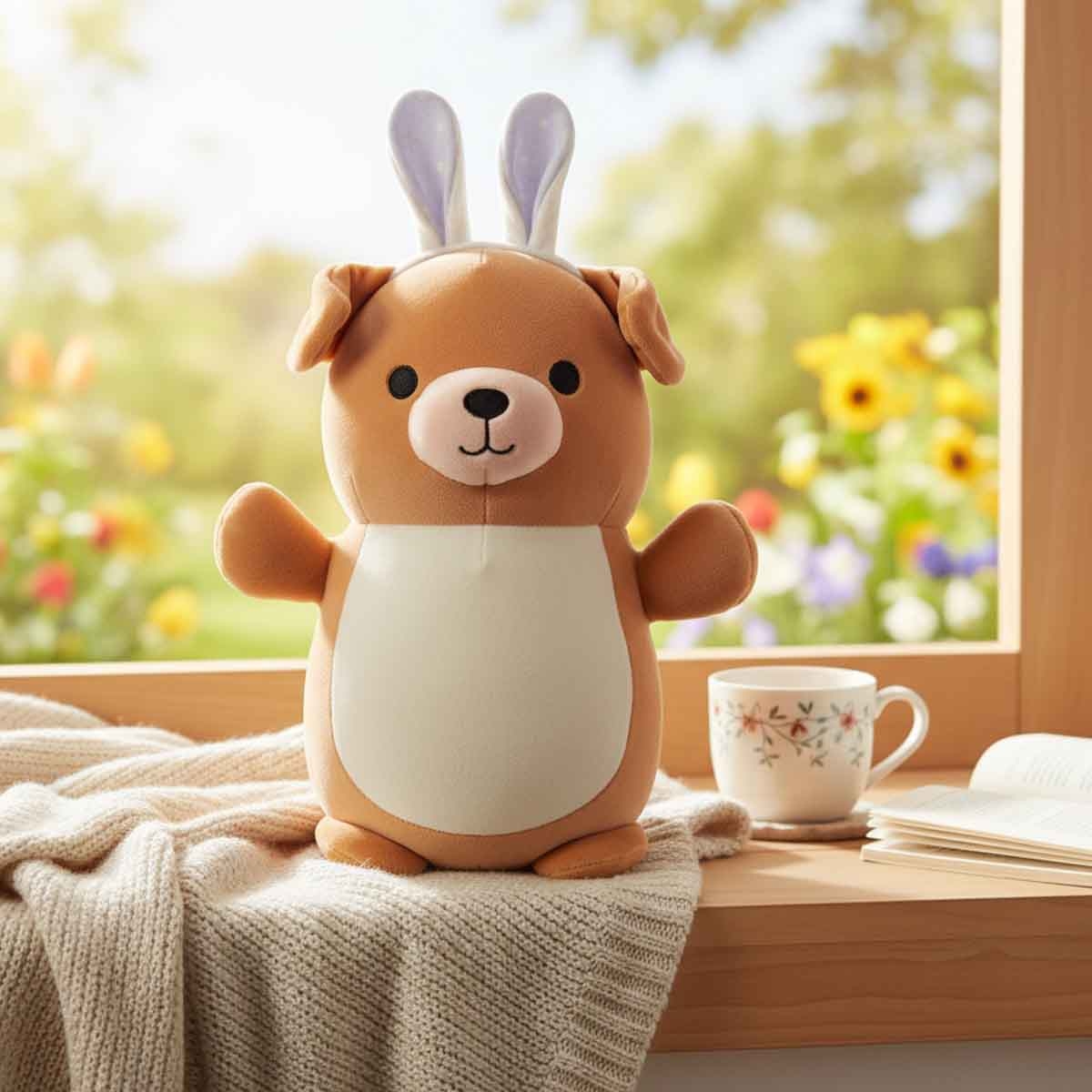 سكويشمالوز مجموعة 10 انش مايلي اللاما مع 10 انش هجميس ستيفون الكلب لعبة محشوة للجنسين عمر 3-4 سنوات