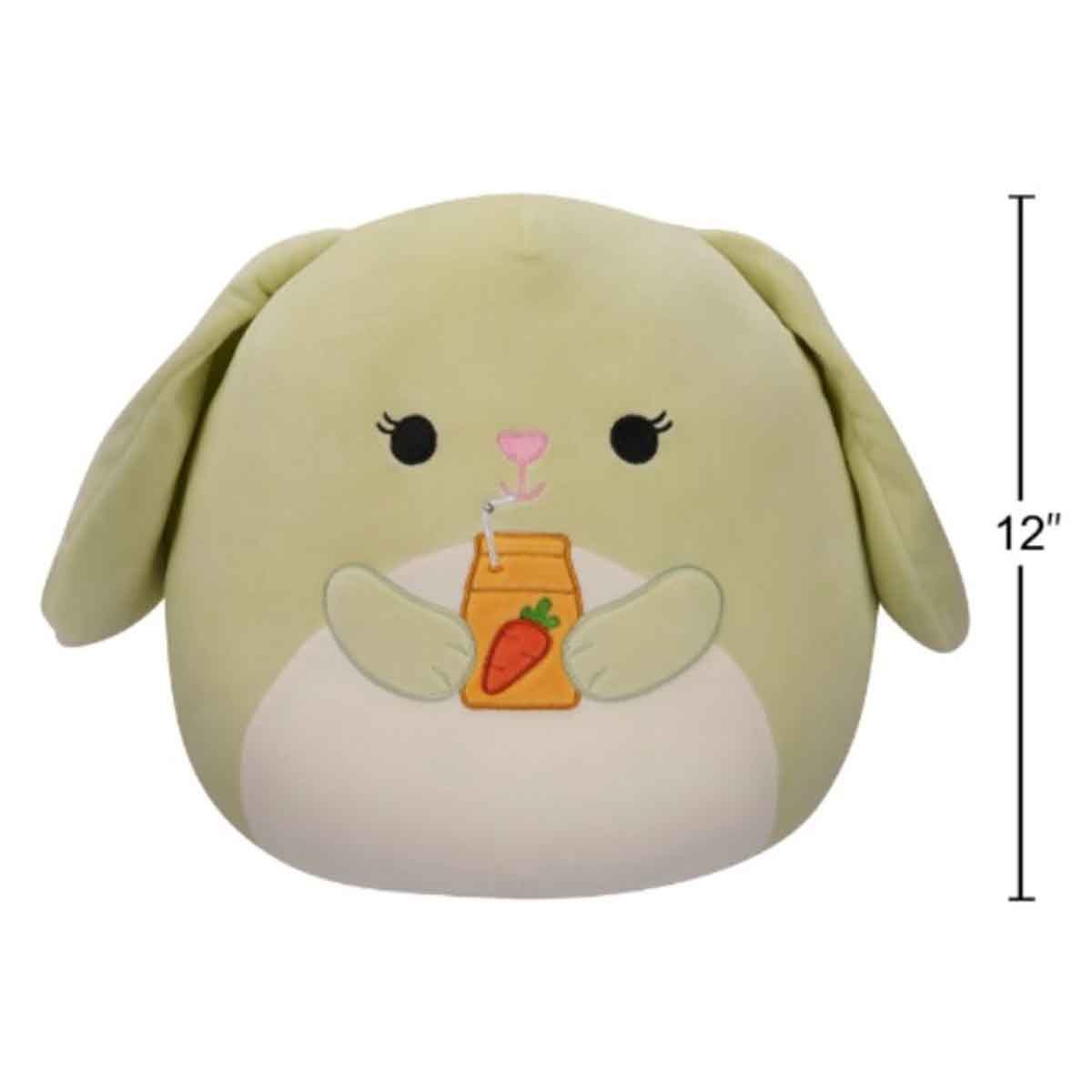 سكويشمالوز مجموعة 12 انش إيليا الخروف مع 12 انش هارا الأرنب لعبة محشوة للجنسين عمر 3-4 سنوات