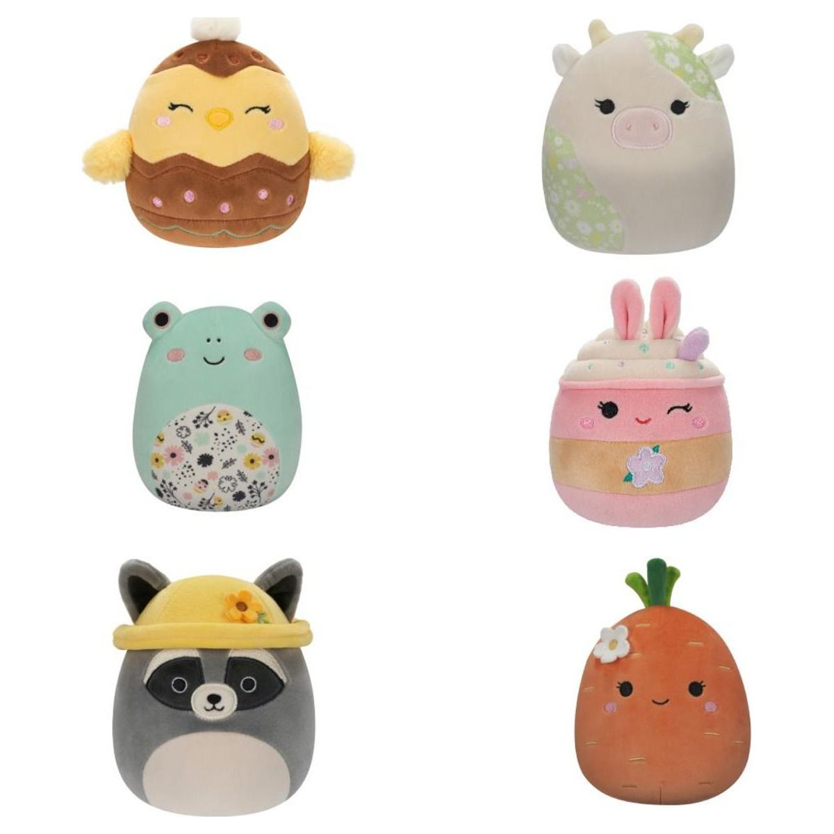 سكويشمالوز لعبة محشوة ناعمة متنوعة بحجم 5 إنش للجنسين، 3-4 سنوات