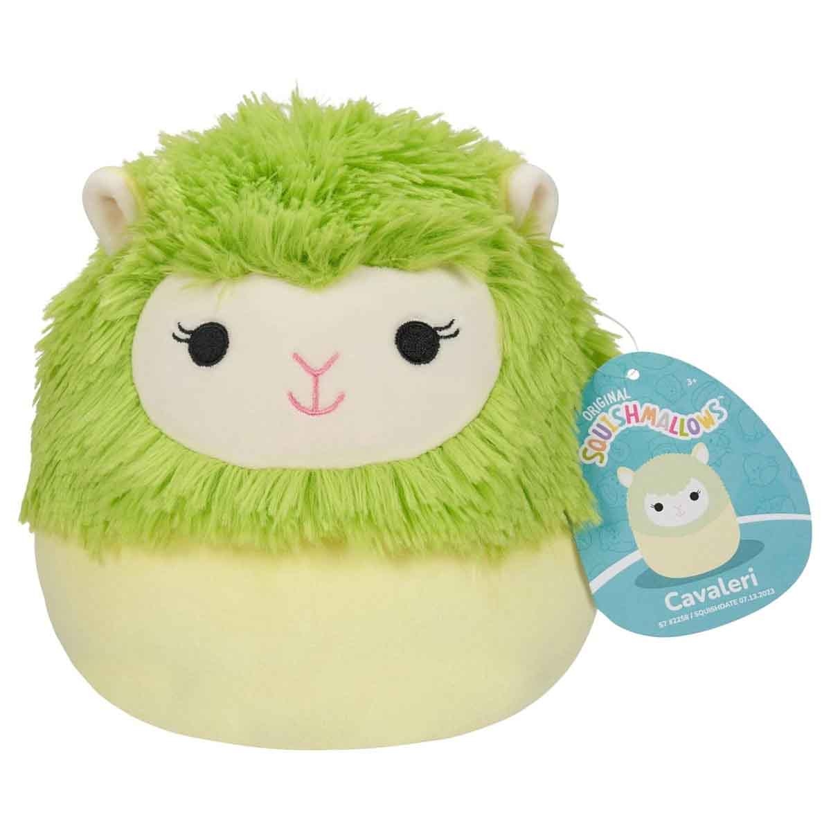 سكويشمالوز مجموعة 7.5 انش جرانت البيج مع 7.5 انش كافاليري الألباكا لعبة محشوة للجنسين عمر 3-4 سنوات