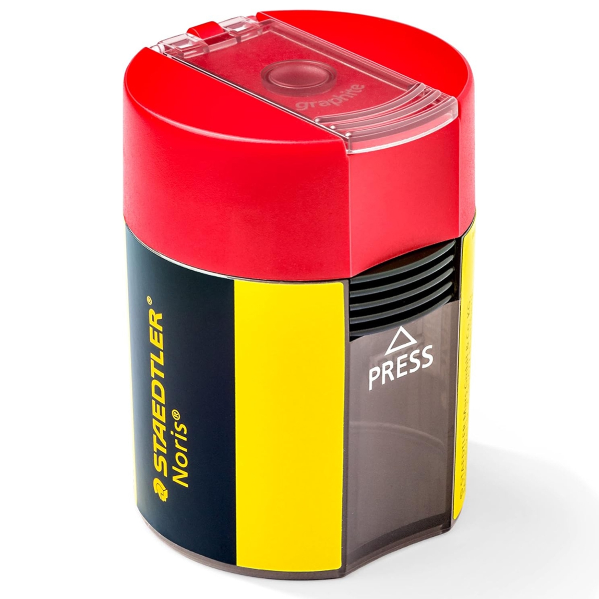 ستيدلر مبراة نوريس بغطاء بثقب واحد