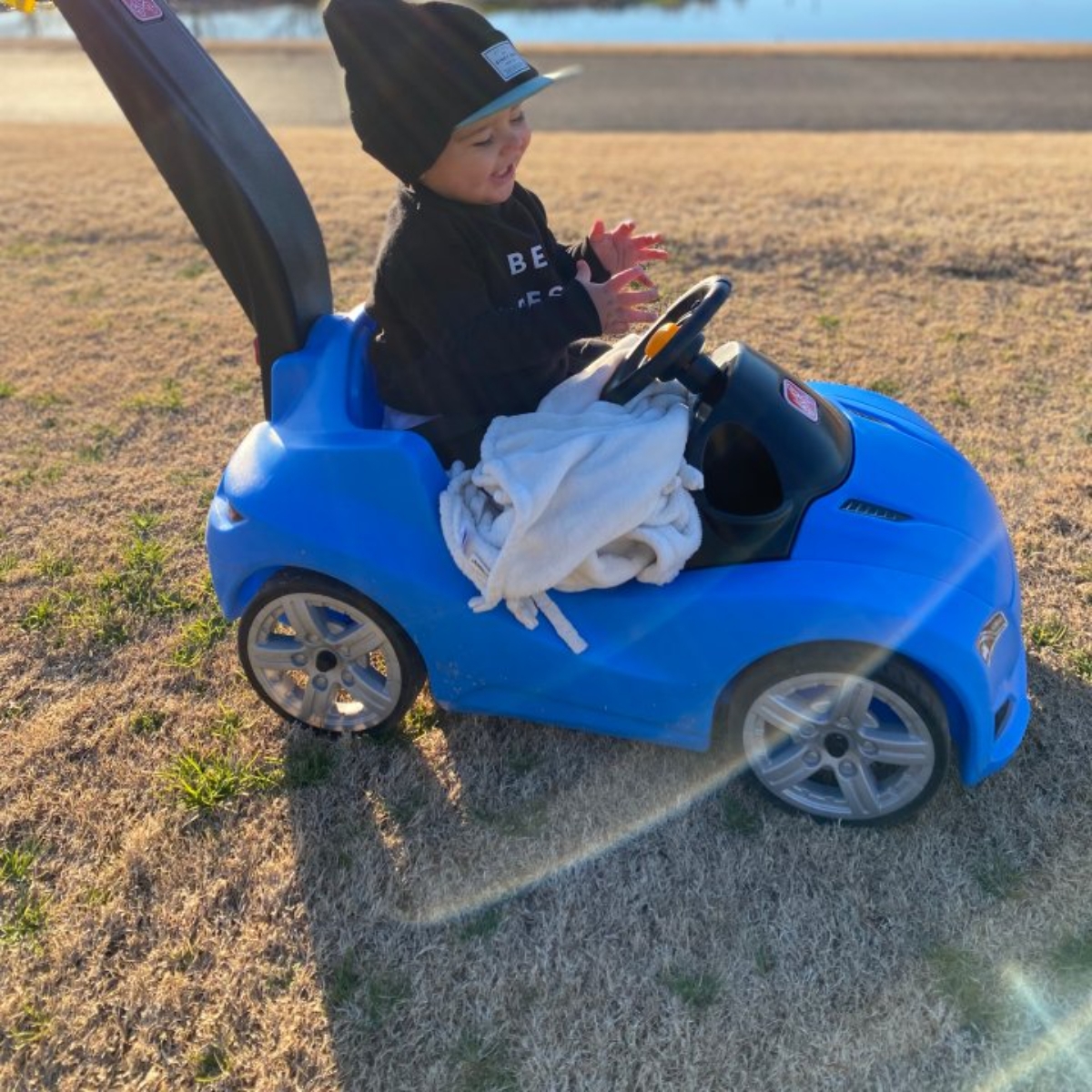 ستيب 2 سيارة كروزر بلو ويسبر للجنسين، من 3 إلى 4 سنوات