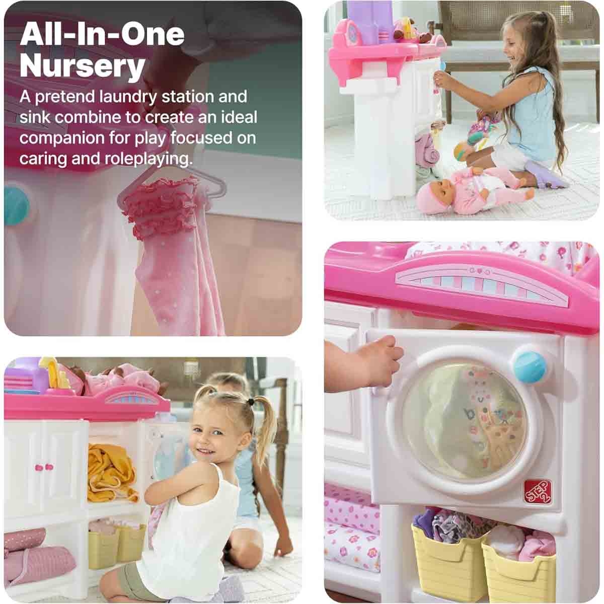 ستيب 2 مجموعة لعب حضانة لوف اند كير ديلوكس للبنات، 3-4 سنوات