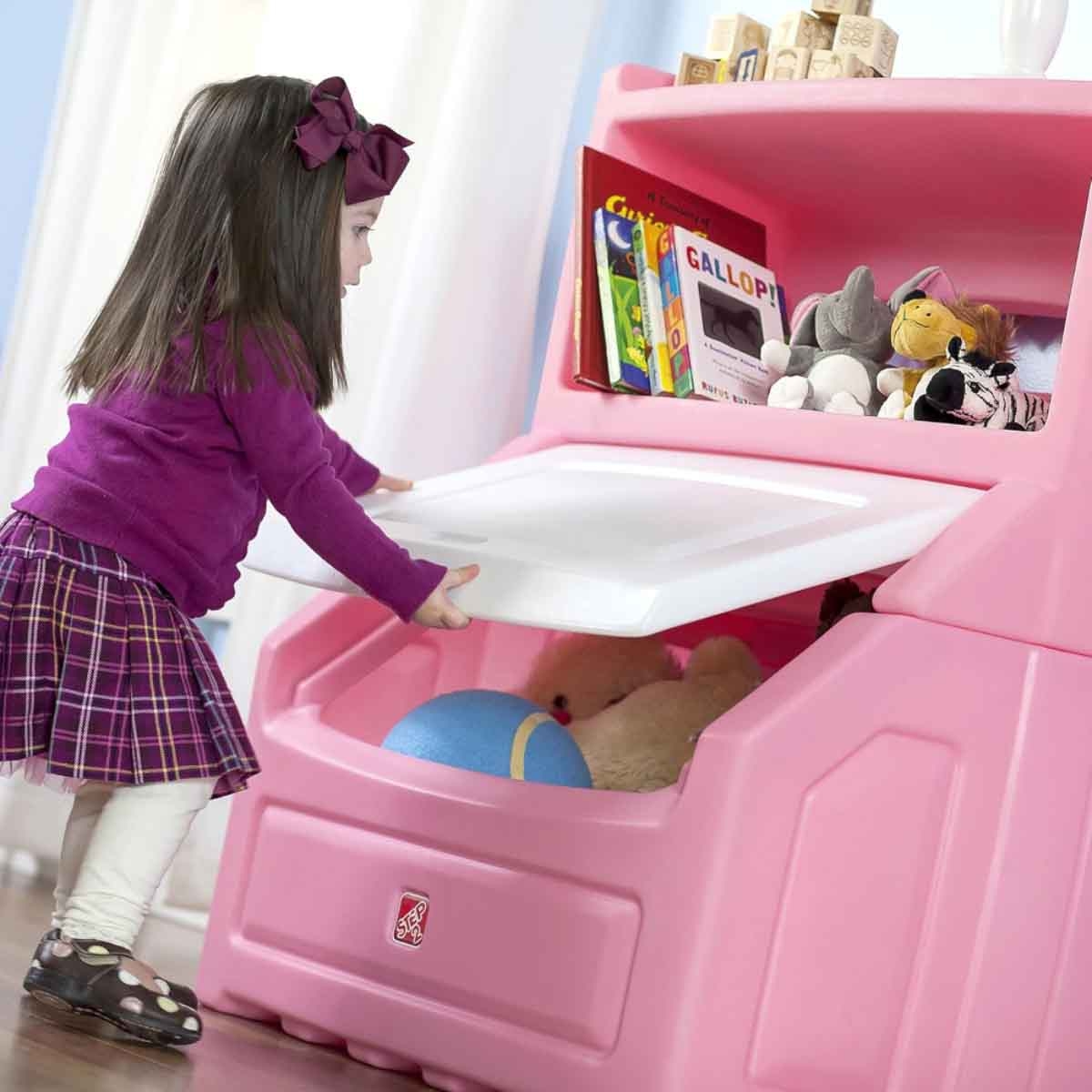 ستيب 2 خزانة كتب ليفت اند هايد ST2857600 للجنسين، عمر 3-4 سنوات