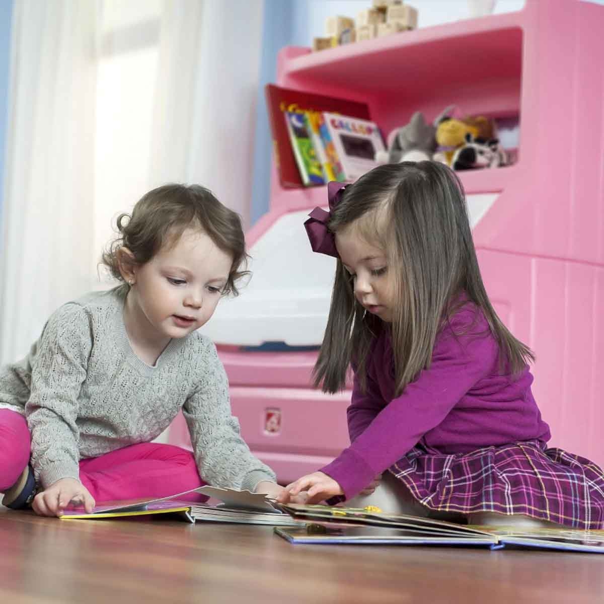 ستيب 2 خزانة كتب ليفت اند هايد ST2857600 للجنسين، عمر 3-4 سنوات