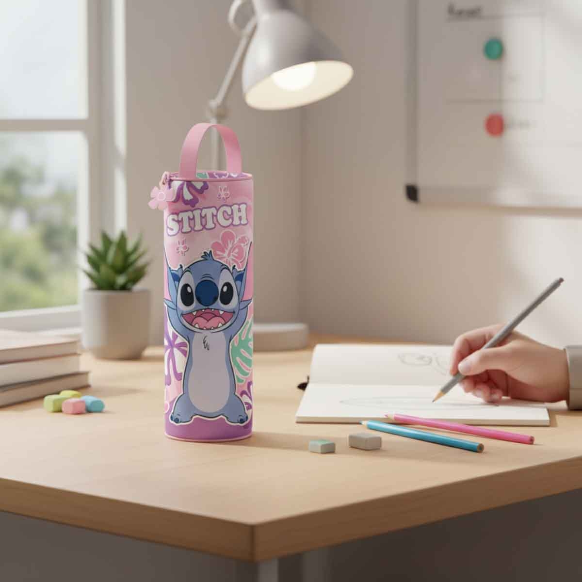 ليليو & ستيتش مقلمة بسحاب بتصميم كرتوني ديزني