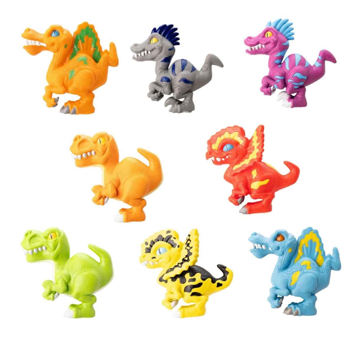 سترتشرز شخصية ديناصور منوعة من مجموعة سكواد للجنسين، من عمر 3-4 سنوات