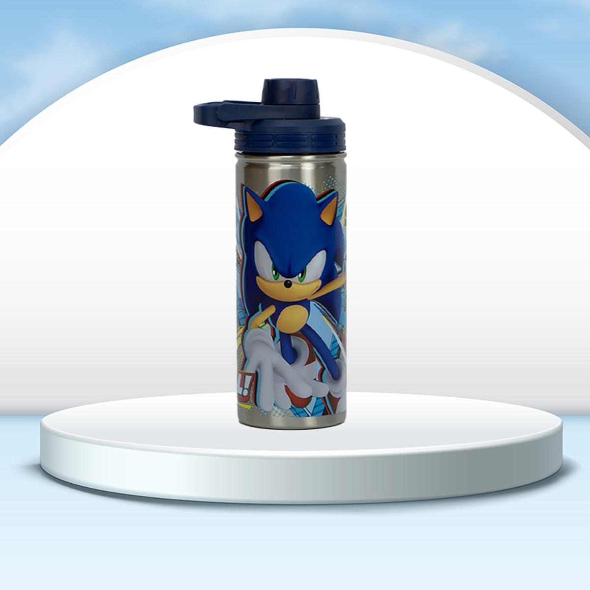 سنس بي تي اس زجاجة ماء ديزني سونيك للجنسين، 3-4 سنوات