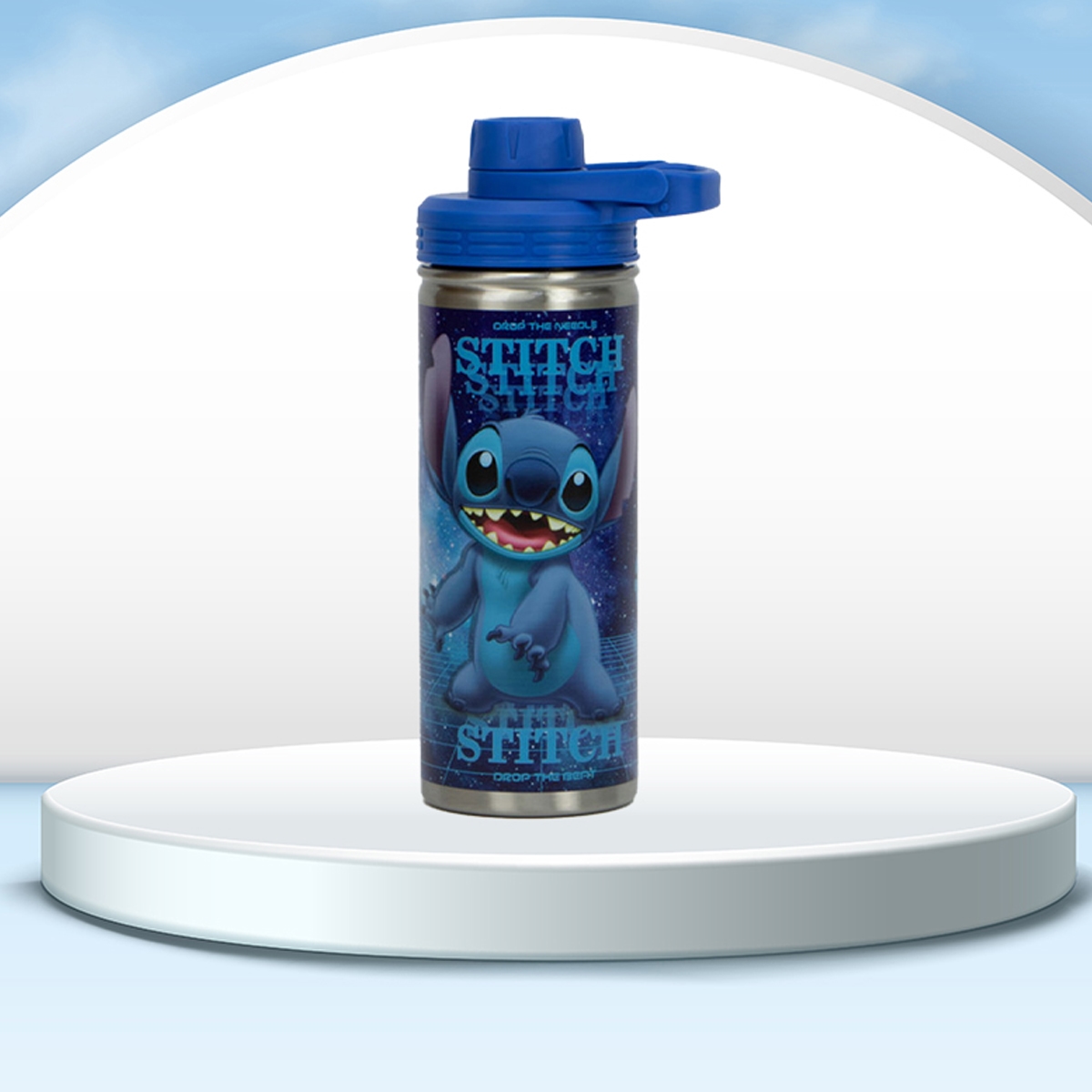 سنس بي تي اس زجاجة ماء ديزني ستيتش للجنسين، 3-4 سنوات