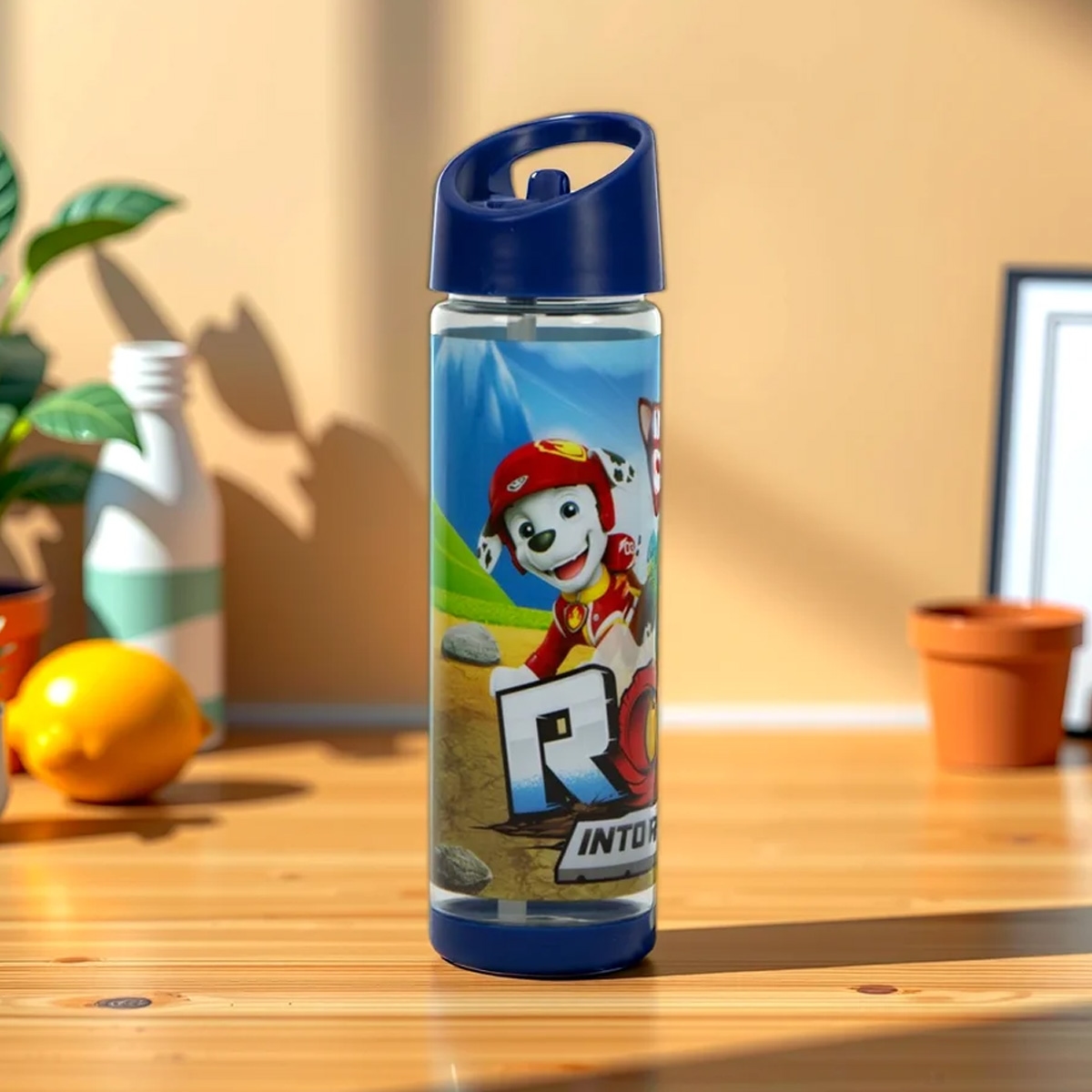 سنس بي تي إس S-4300PTS ديزني باو باترول زجاجة ماء بلاستيكية للجنسين، من عمر 3 إلى 4 سنوات