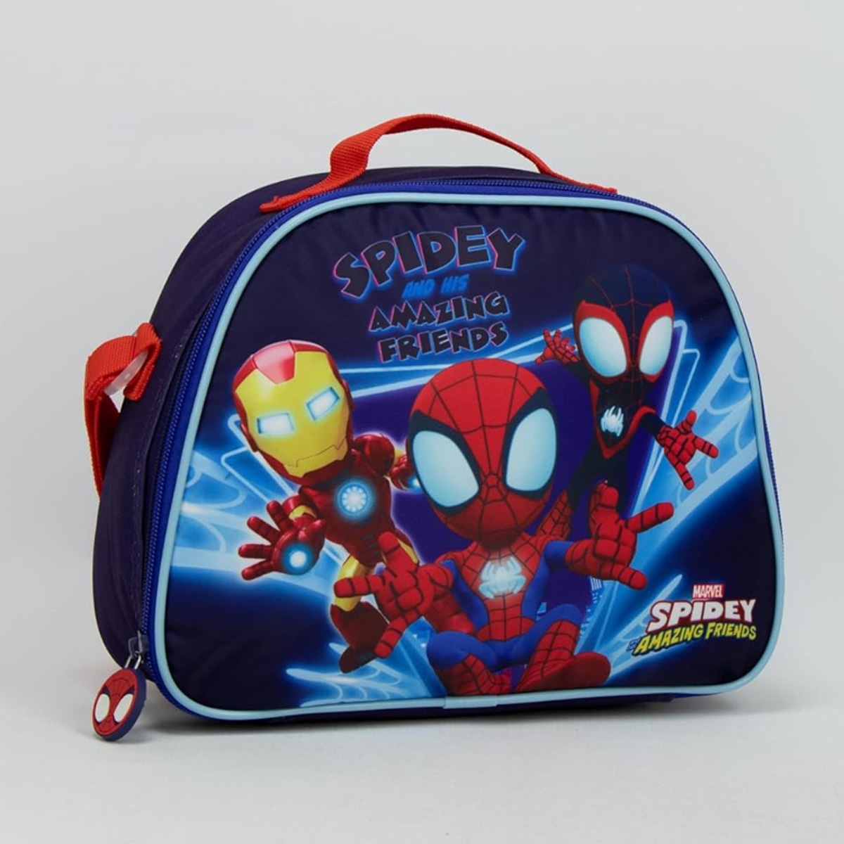 سنس بي تي إس سبايدي آند فريندز حقيبة غداء معزولة للجنسين، من عمر 3 إلى 4 سنوات