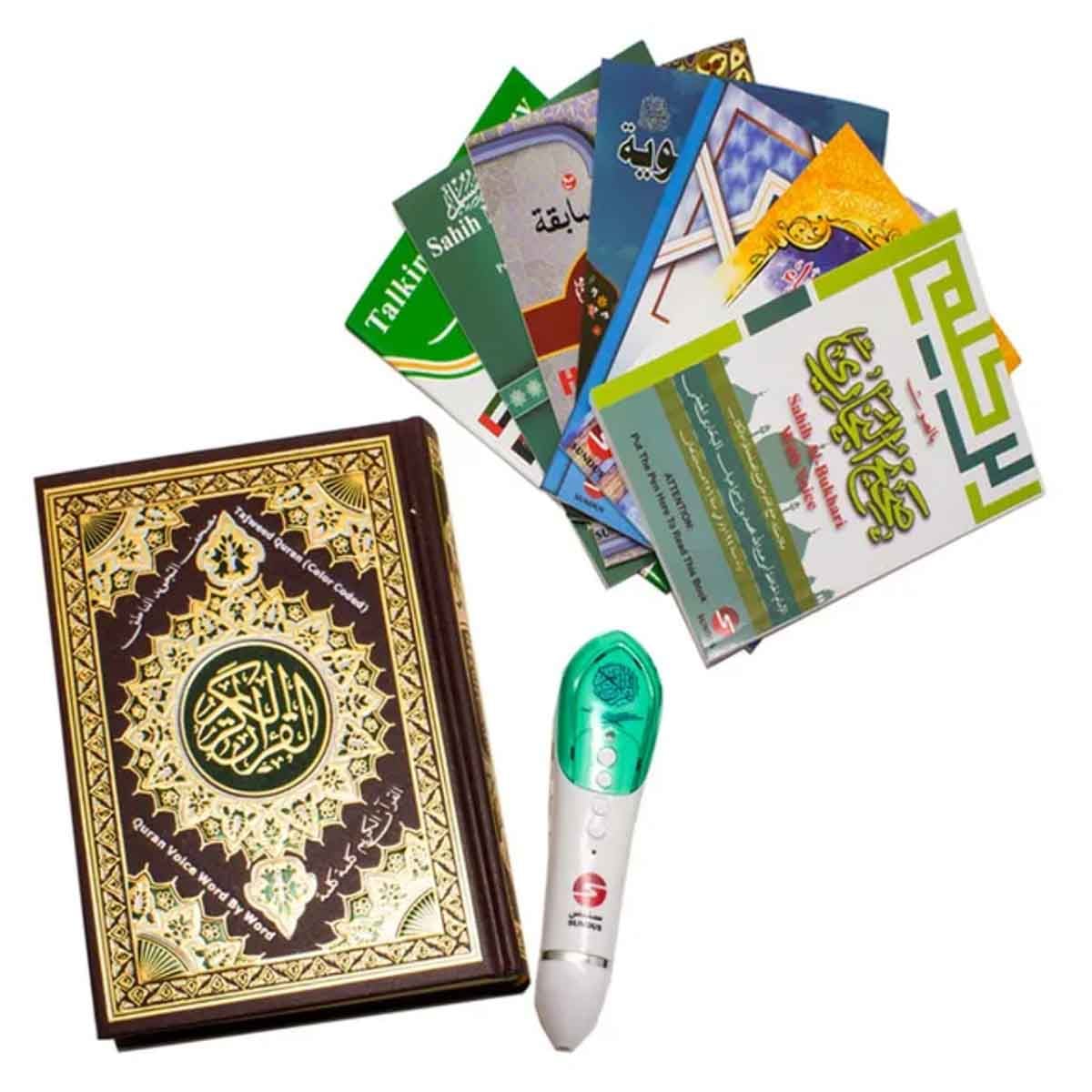 سندس مصحف AQ-1001 مع قلم قراءة 8GB