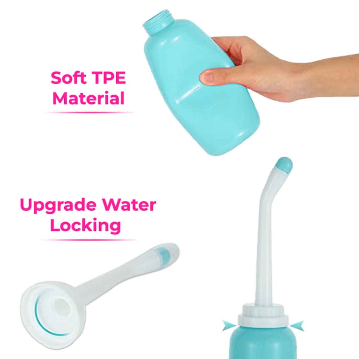 صنفينو بيديه محمول 500 مل باللون الأزرق