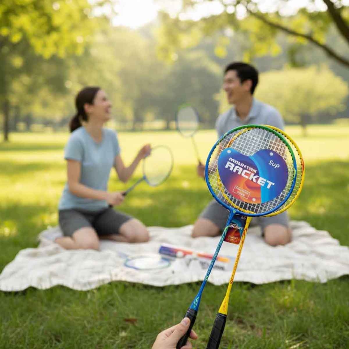 سوبريم سبورتس مجموعة كرة ريشة 14 قطعة