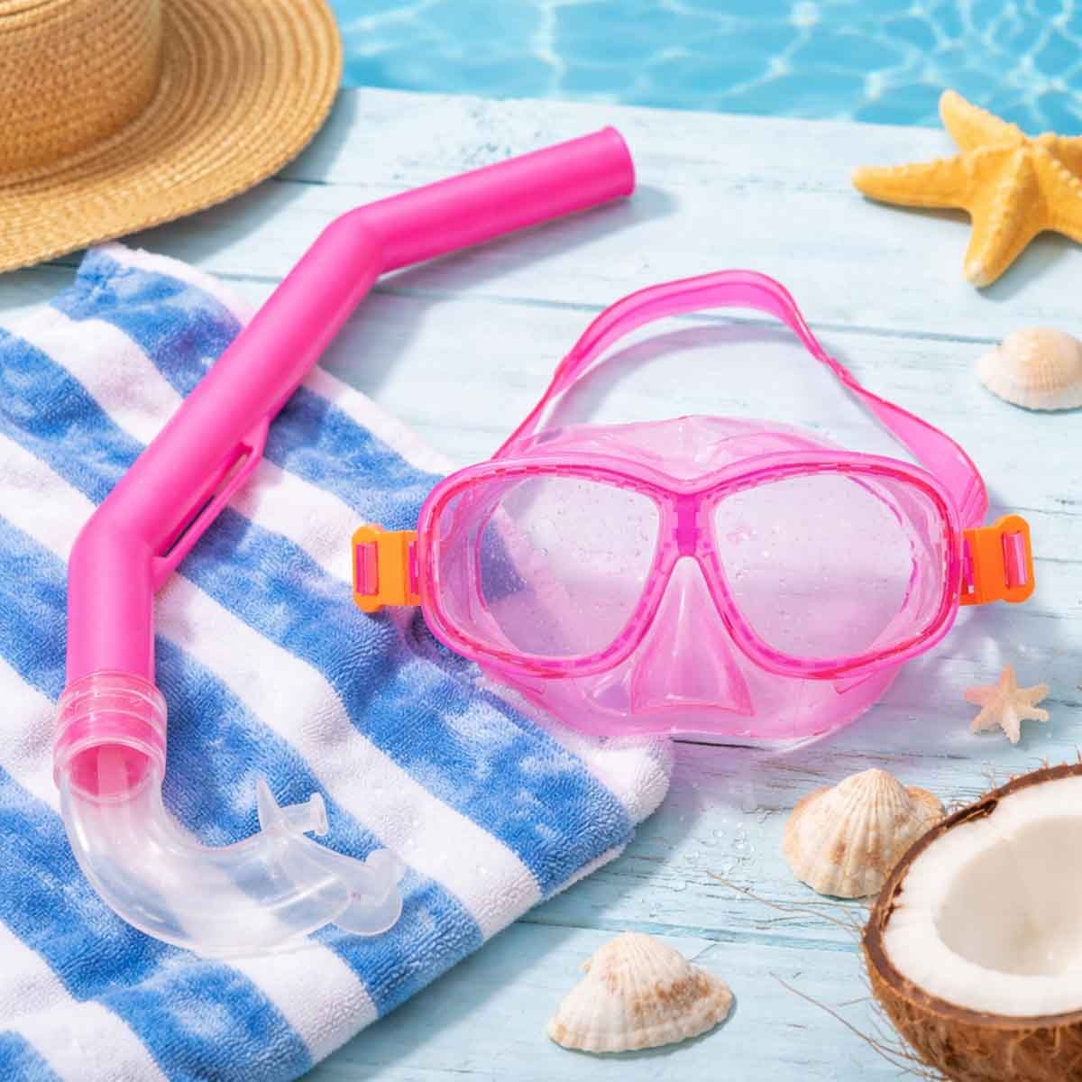 سوبريم سبورتس مجموعة نظارات سباحة متنوعة للأطفال والمراهقين