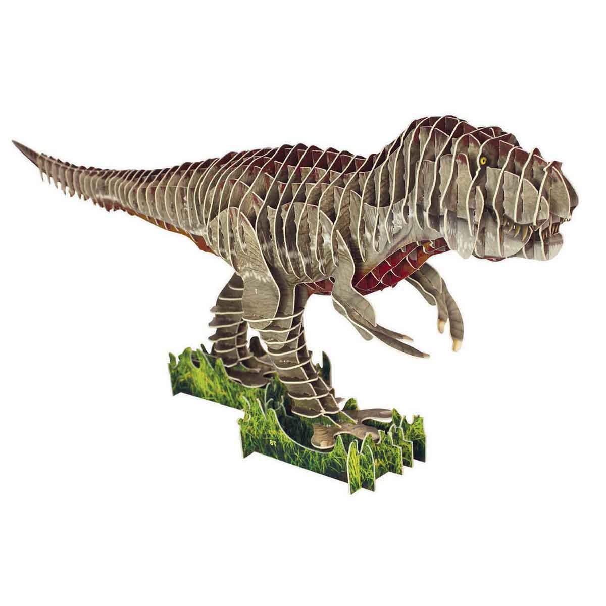 إديوكا أحجية مجسمة ثلاثية الأبعاد لديناصور تي ريكس للجنسين، عمر 5-7 سنوات