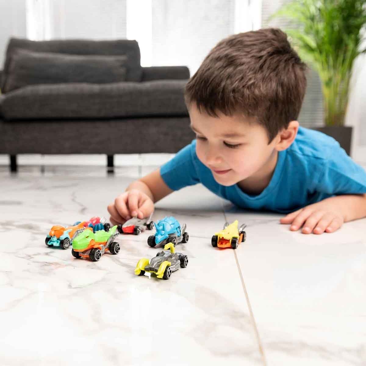 تيمسترز مجموعة 10 سيارات دايكاست بيست ماشينز للجنسين، من عمر 3-4 سنوات