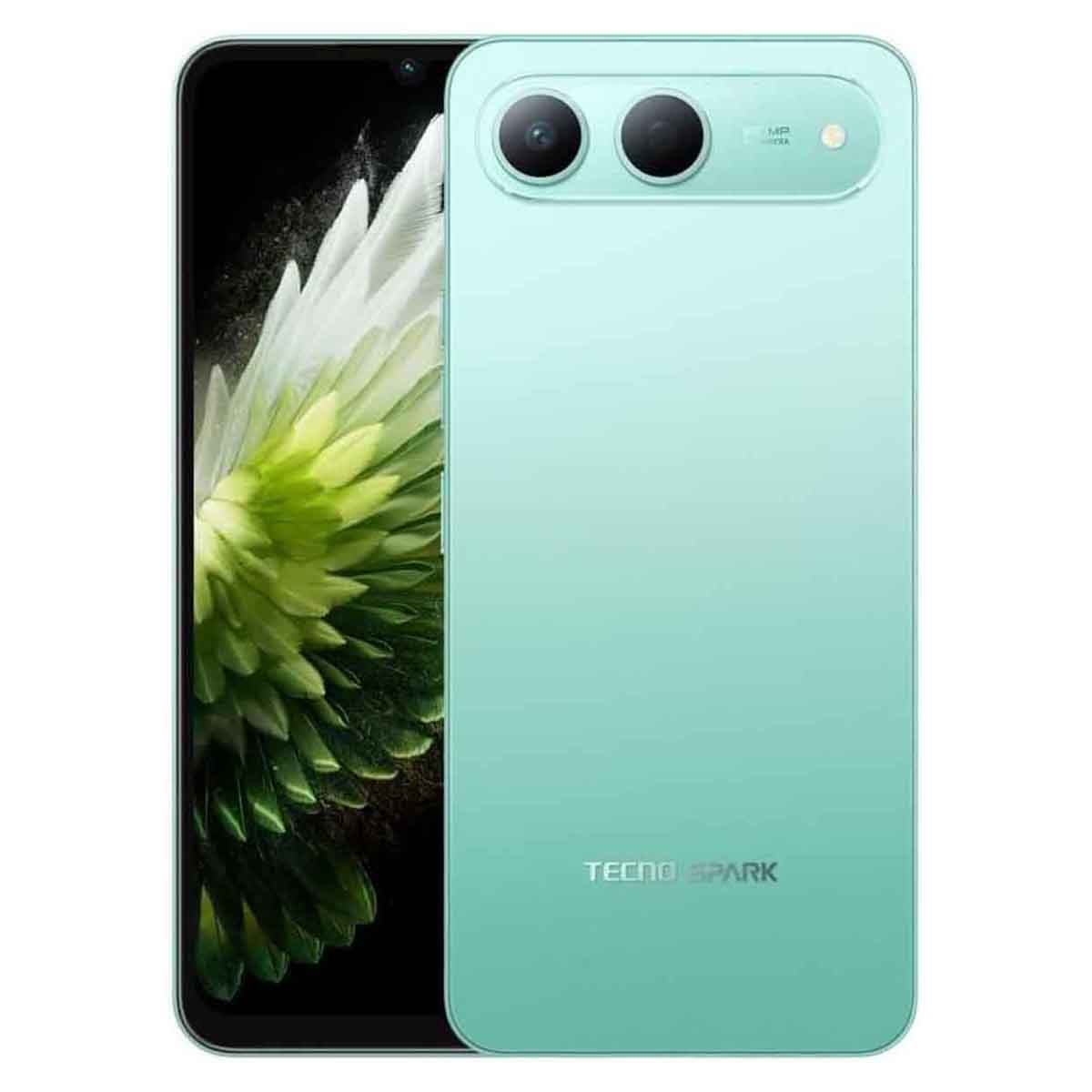 تكنو سبارك 40 جوال أندرويد فايف جي (رام 8 جيجابايت، تخزين 256 جيجابايت) – أخضر