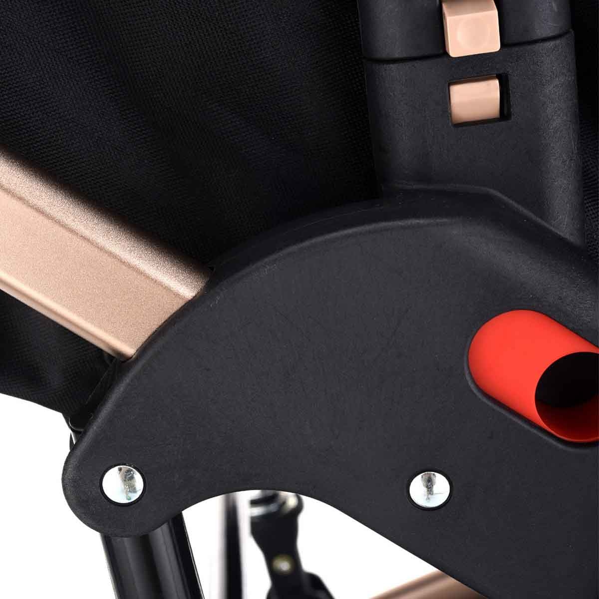 تيكنوم عربة أطفال 3 في 1 مع سنفينو حقيبة حفاضات توت فاشن مجموعة، 0-2 سنوات، عدد 2