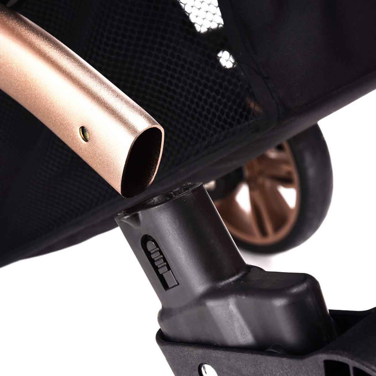 تيكنوم عربة أطفال 3 في 1 مع سنفينو حقيبة حفاضات توت فاشن مجموعة، 0-2 سنوات، عدد 2