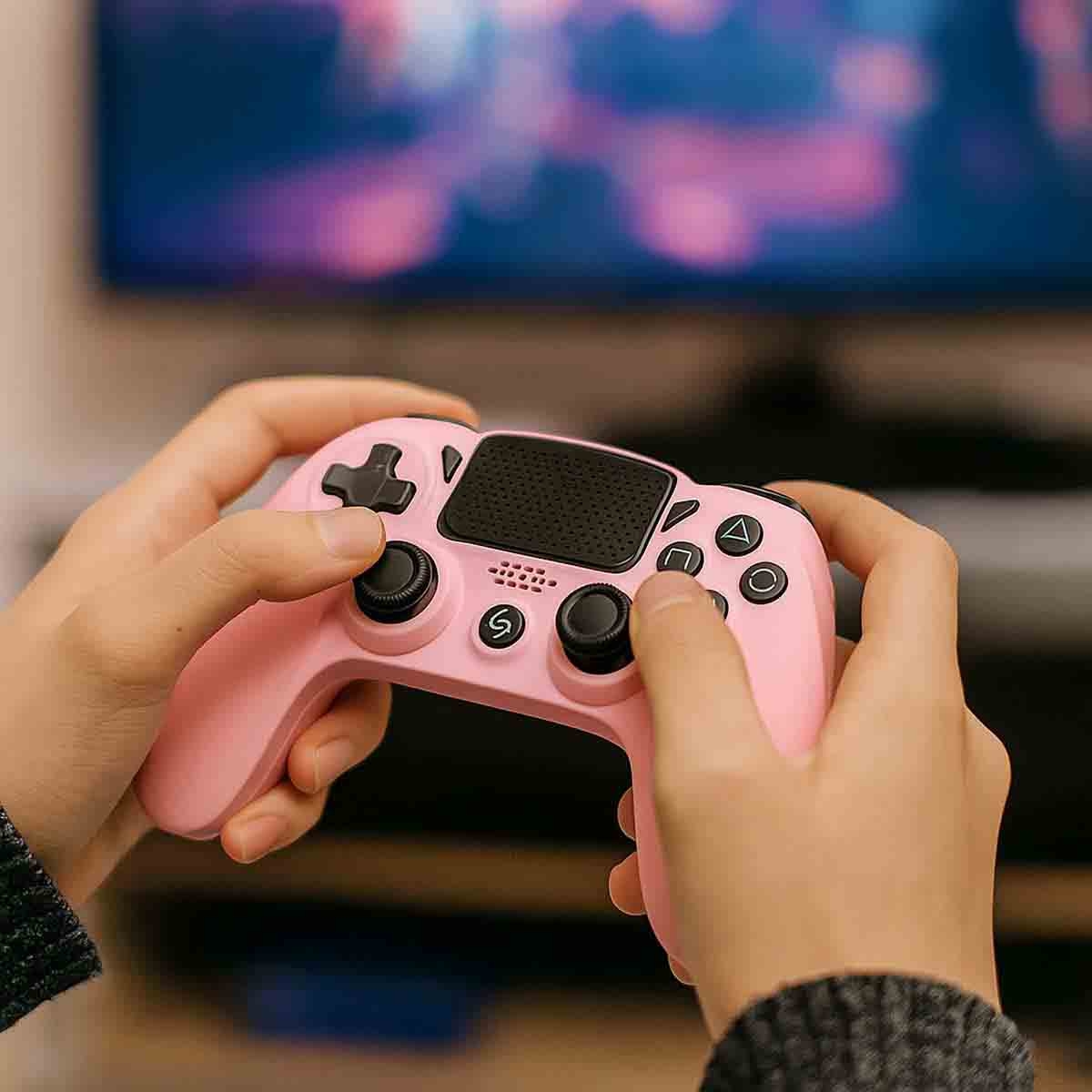 369 وحدة تحكم لاسلكية جي 4 جوست وردي لبلاي ستيشن 4