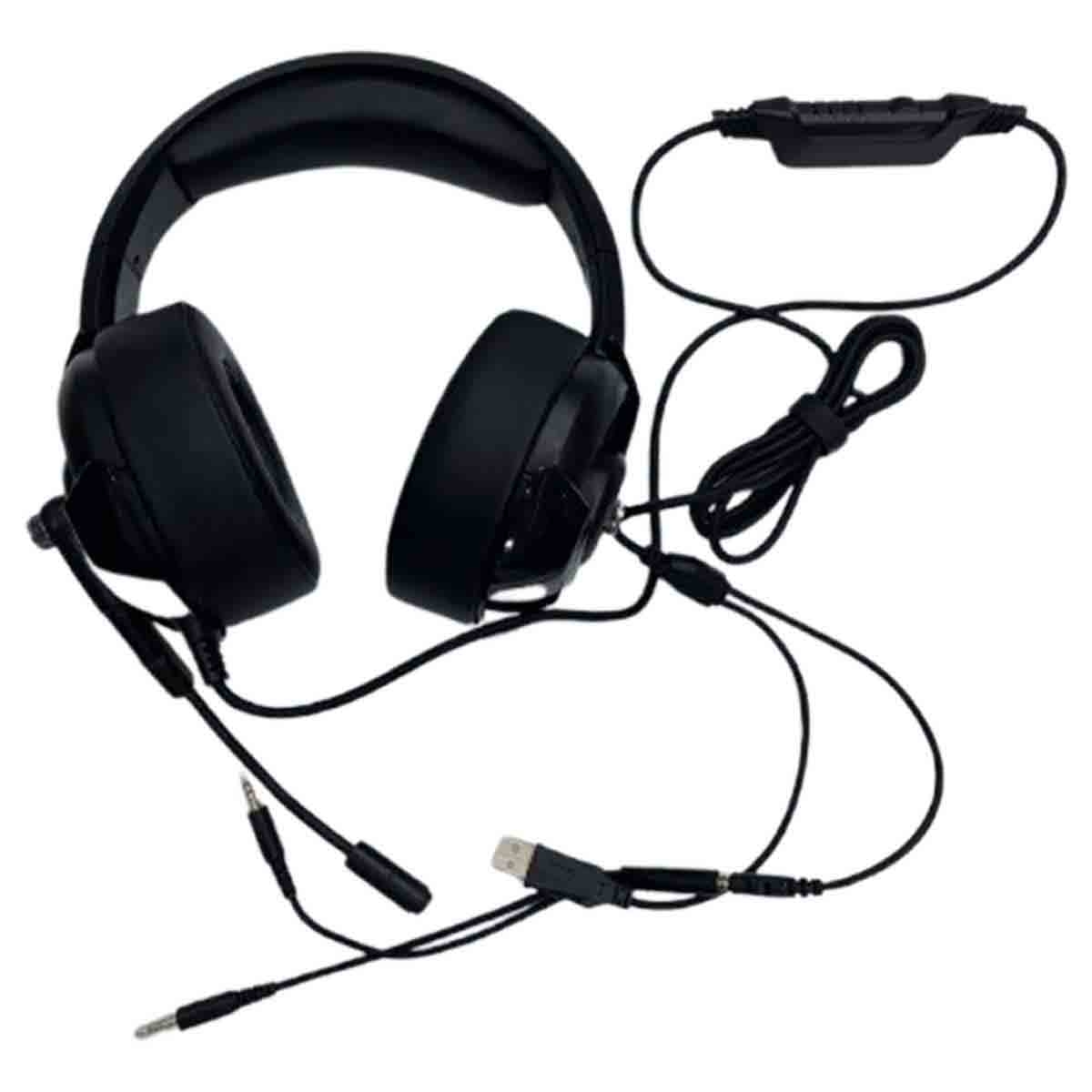 369 R6 بروفيشنال سماعة رأس سلكية للألعاب فوق الأذن أزرق/أسود