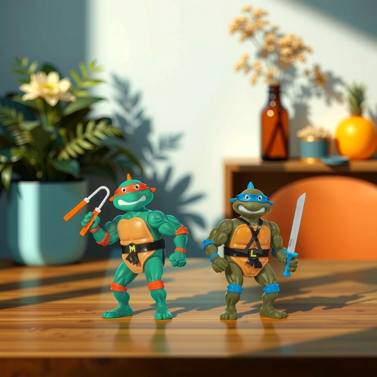 تي إم إن تي فيقر أكشن عملاق كلاسيكي متنوع للجنسين، 5-7 سنوات