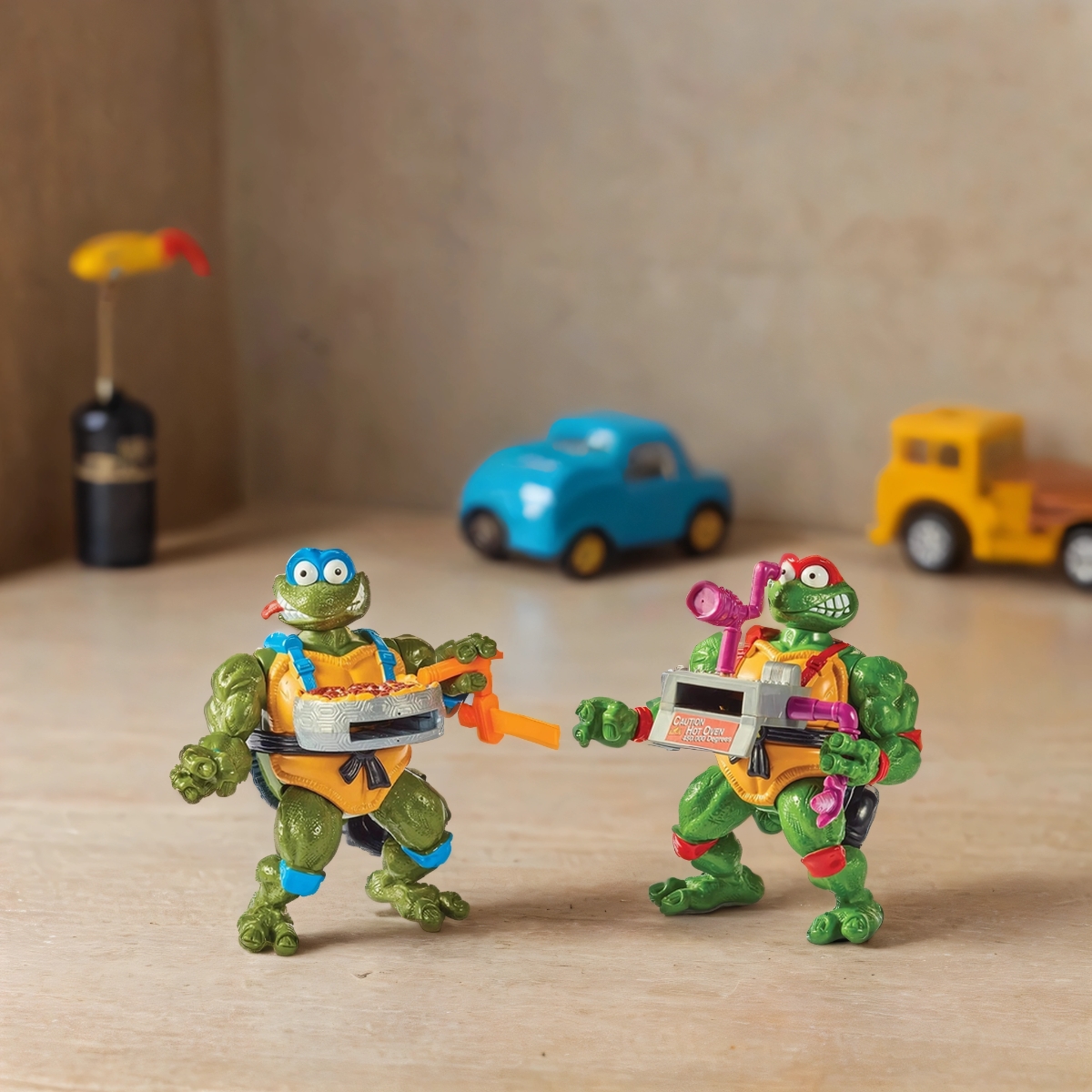 تي إم إن تي فيقرز أكشن سلاحف النينجا رمي البيتزا متنوعة للجنسين، 5-7 سنوات