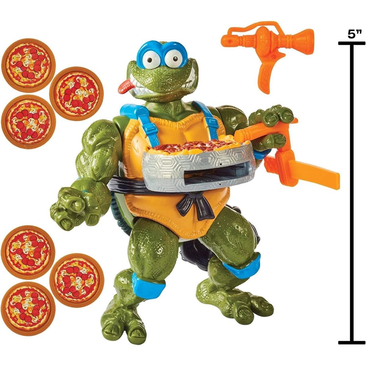 تي إم إن تي فيقرز أكشن سلاحف النينجا رمي البيتزا متنوعة للجنسين، 5-7 سنوات