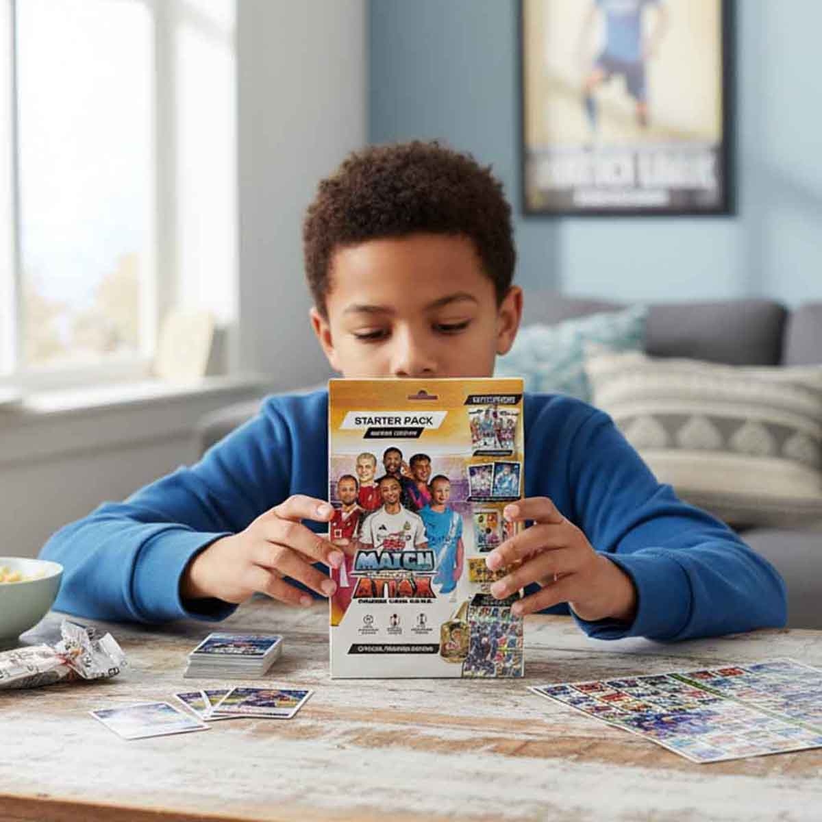 توبس ماتش أتاكس 2025/26 باكيت البداية – لعبة بطاقات