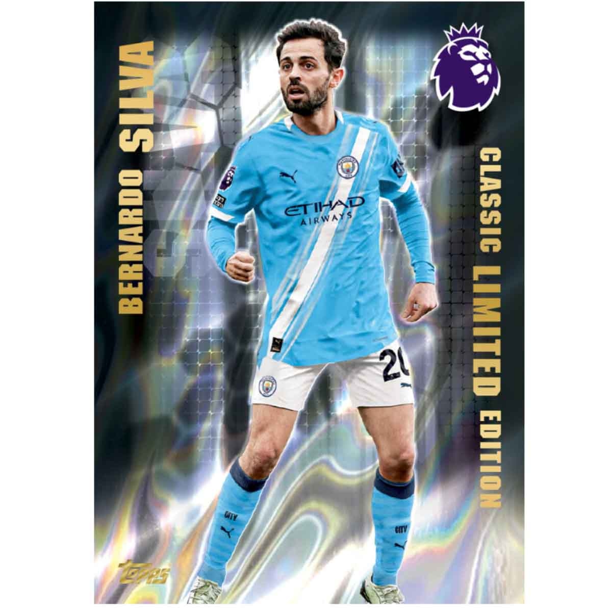 توبس الدوري الإنجليزي الممتاز 2025/26 علبة باكيت فردية 28 قطعة – لعبة بطاقات