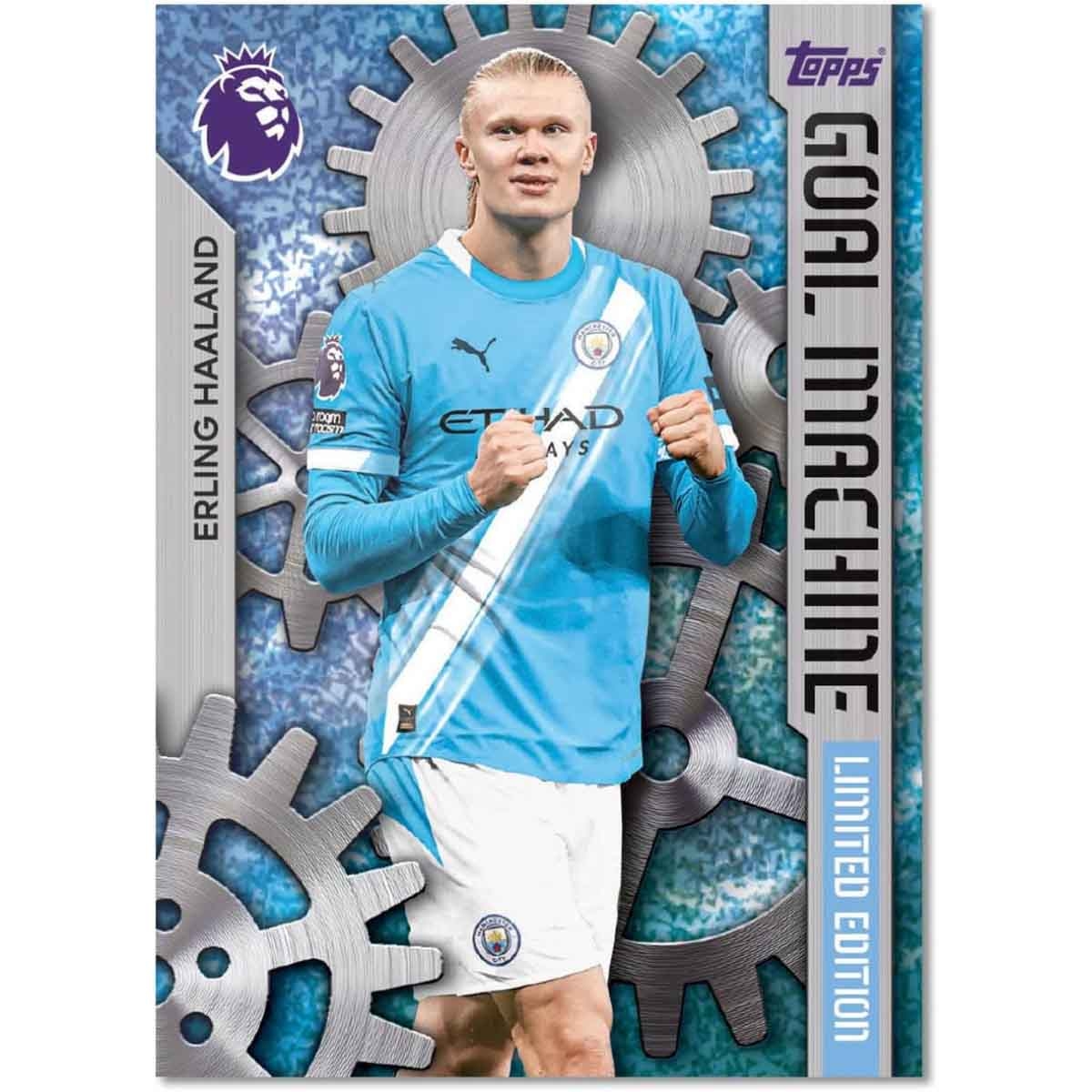 توبس الدوري الإنجليزي الممتاز 2025/26 علبة ميغا معدنية متنوعة – لعبة بطاقات