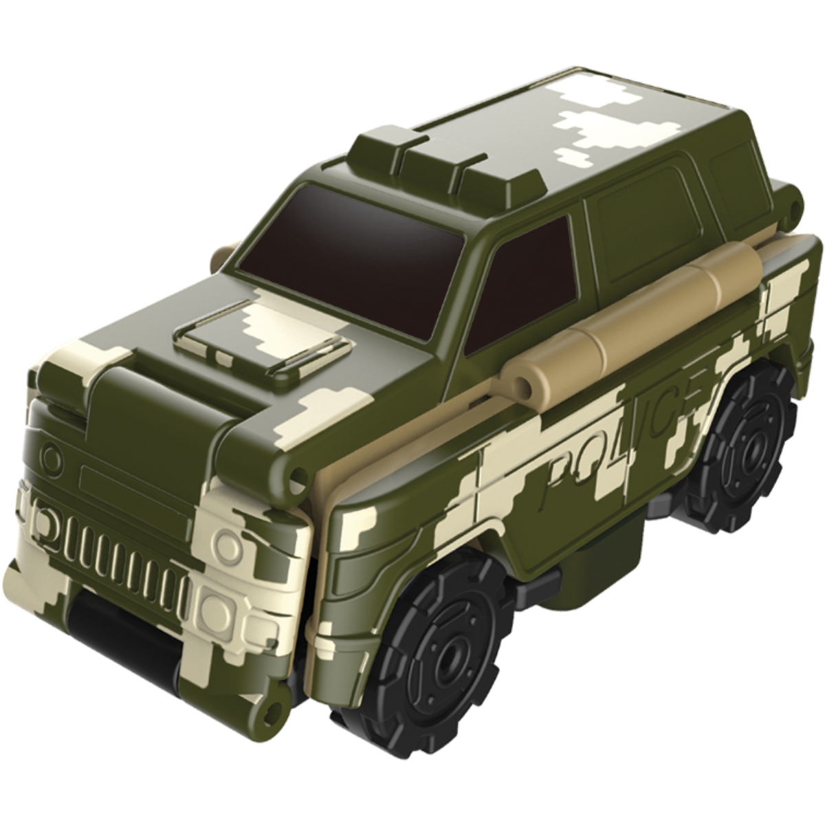 ترانسريسرز 2 في 1 فليبكارز - شاحنة قيادة وشاحنة تزويد وقود جوية للجنسين، من عمر 3 إلى 4 سنوات