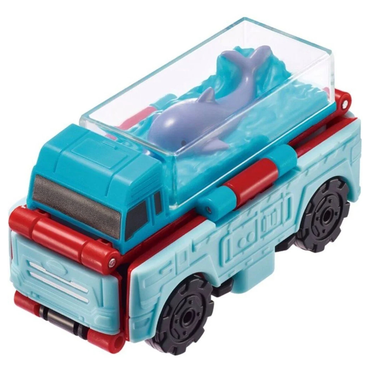 ترانسراكرز مركبة دولفين ناقلة/قارب قابلة للتحول للأولاد، 3-4 سنوات