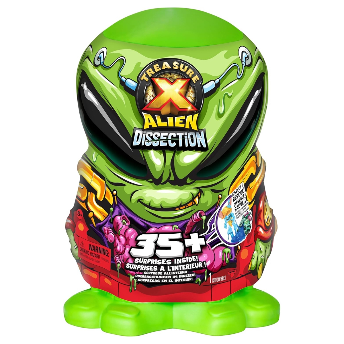 تريجر إكس مجموعة تشريح ميغا ألين للجنسين، 5-7 سنوات