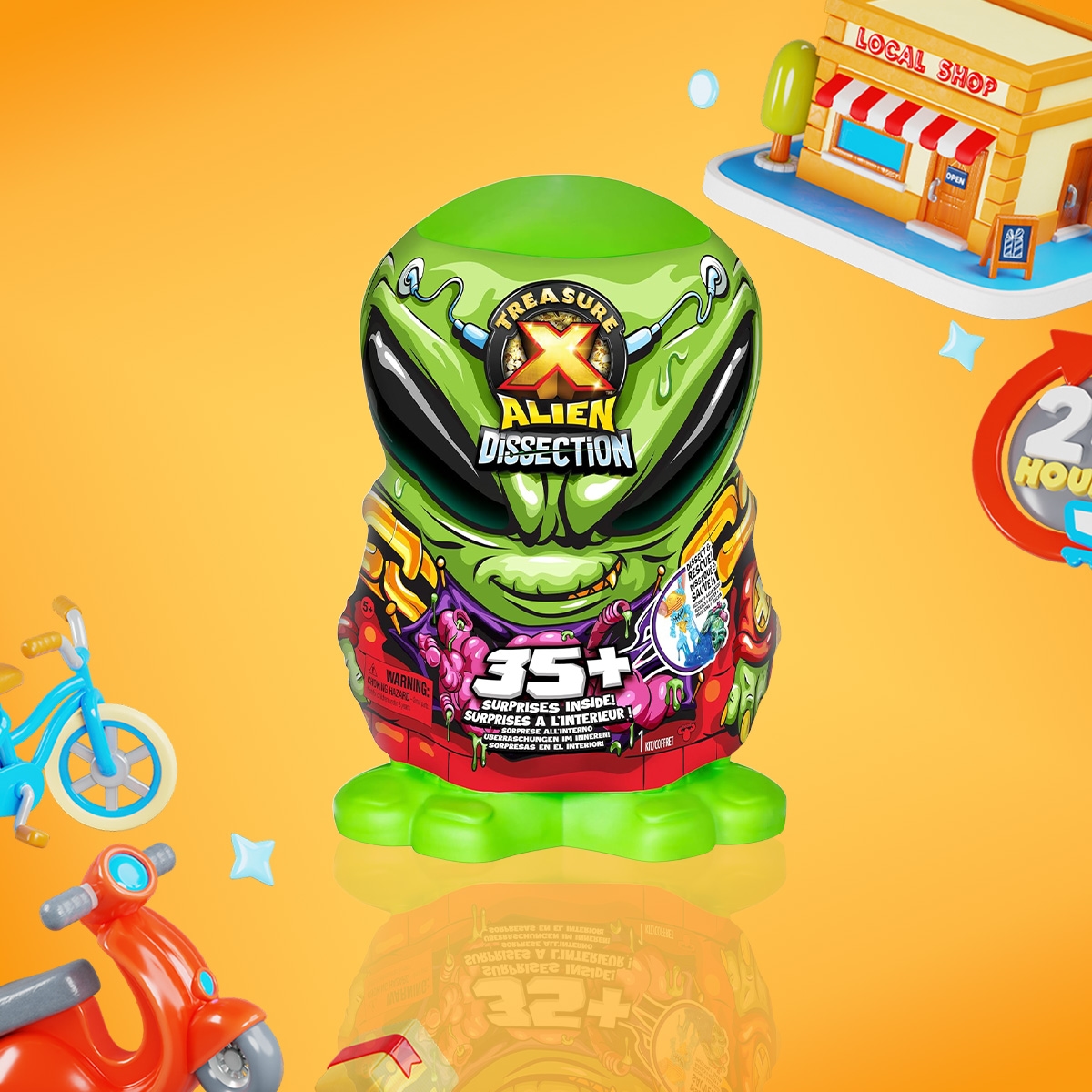 تريجر إكس مجموعة تشريح ميغا ألين للجنسين، 5-7 سنوات