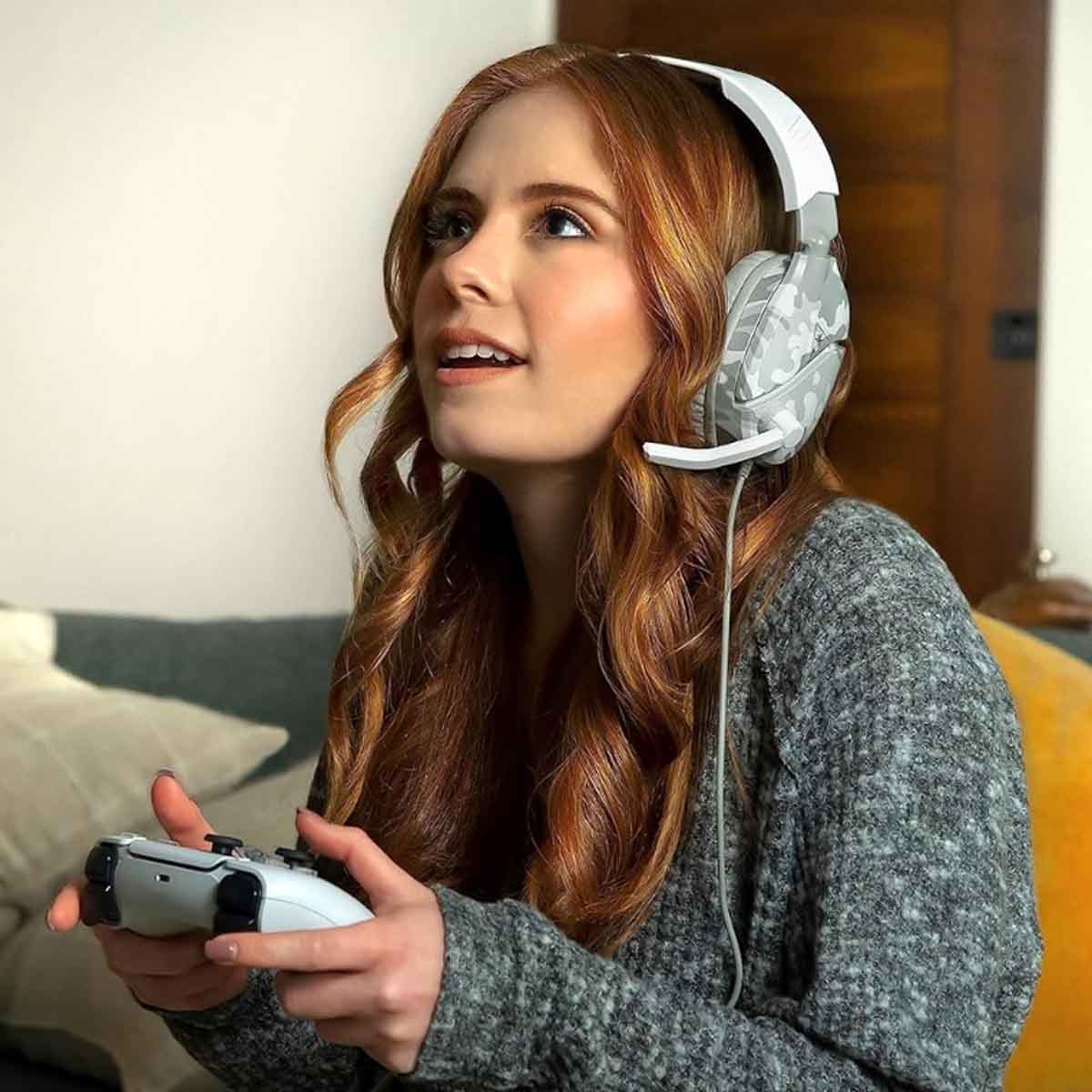 تيرتل بيتش أرتيك كامو ركون 70 سماعة ألعاب سلكية