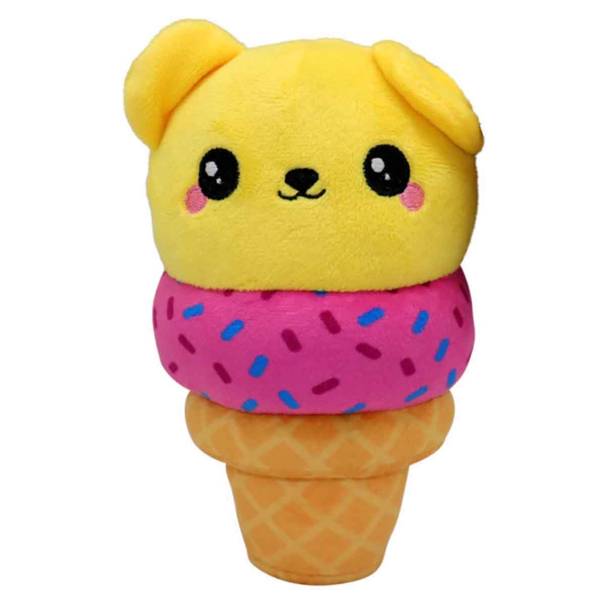 توتي كيوتي دمية محشوة ناعمة آيس كريم بوب 7 إنش للجنسين، من عمر 3-4 سنوات