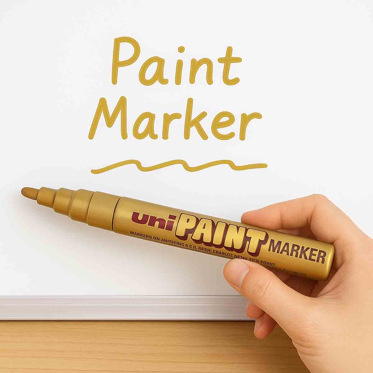 يوني بول قلم تلوين برأس رصاص ذهبي MI-PX20-01GD