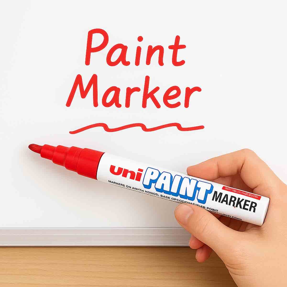 يوني بول قلم تلوين برأس رصاص أحمر MI-PX20-01RD