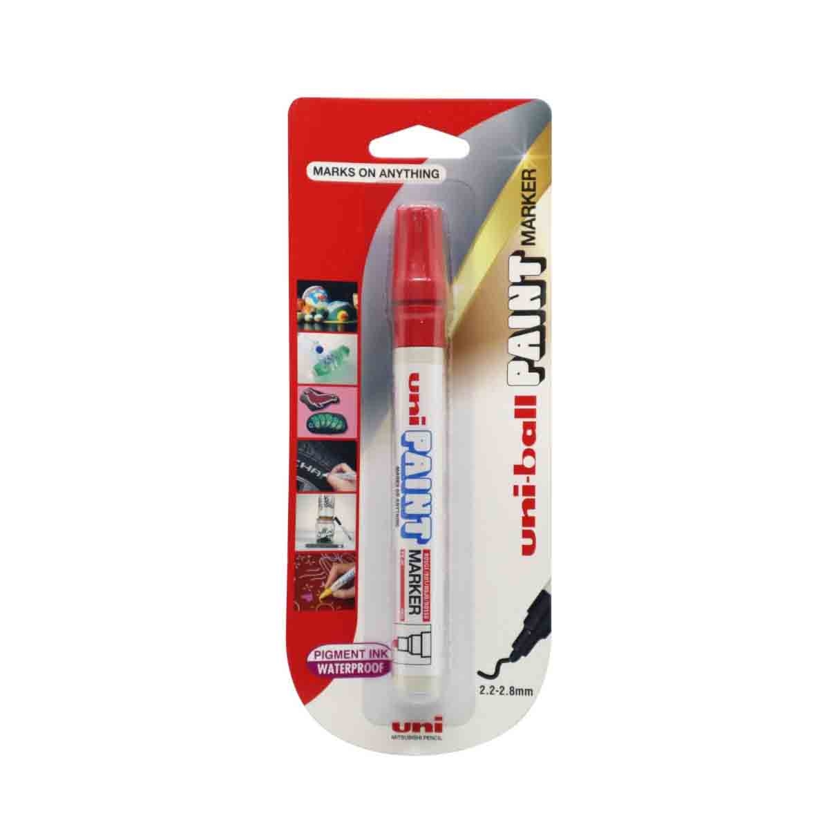 يوني بول قلم تلوين برأس رصاص أحمر MI-PX20-01RD