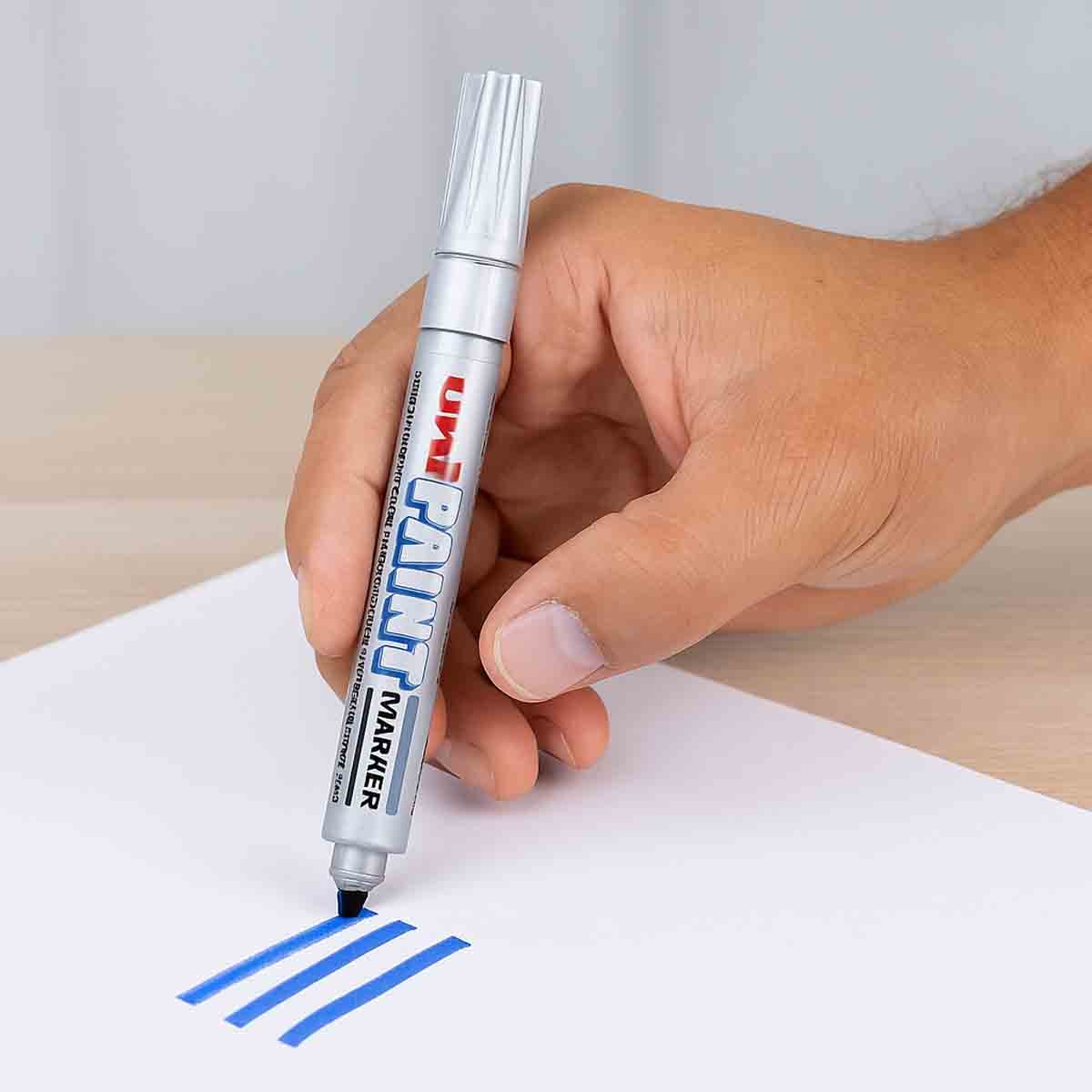 يوني بول قلم تلوين فضي برأس رصاص