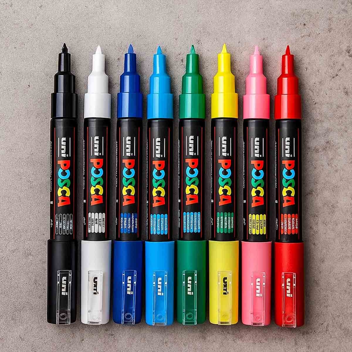 يوني بوسكا مجموعة 8 أقلام تلوين