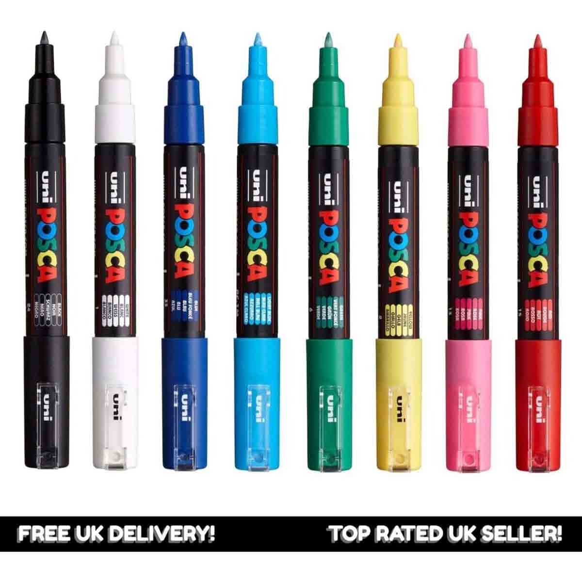 يوني بوسكا مجموعة 8 أقلام تلوين